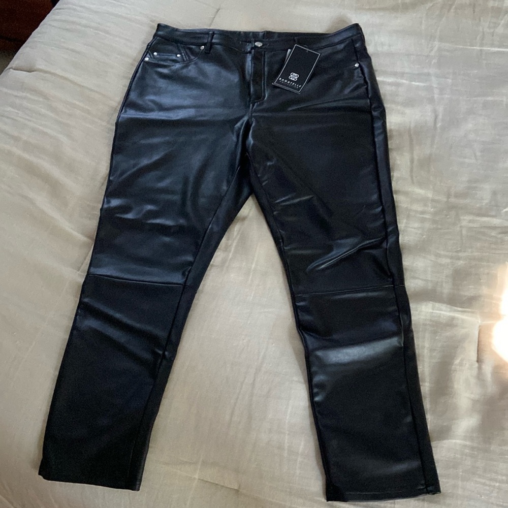 Bagatelle faux leather pants